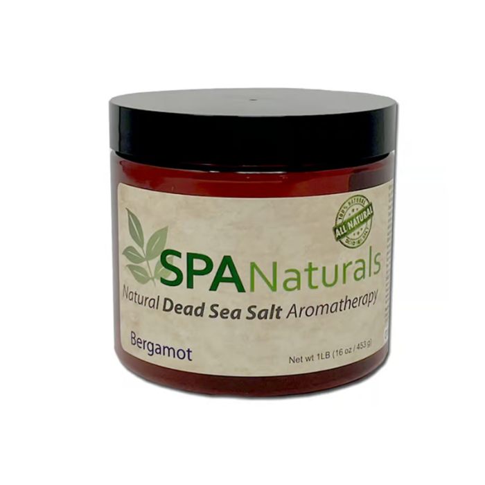 Spa Naturals - kuolleenmeren kylpysuola, Bergamot