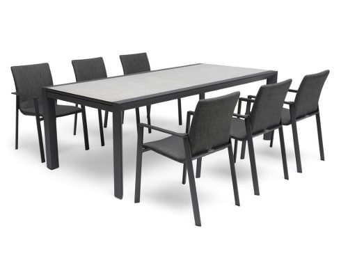 hillerstorp-borgdala-ruokaryhmä-kuusi-tuolia-ja-ruokapöytä-harmaa