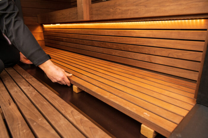 Kirami FinVision® -sauna M Nordic misty - Image 9