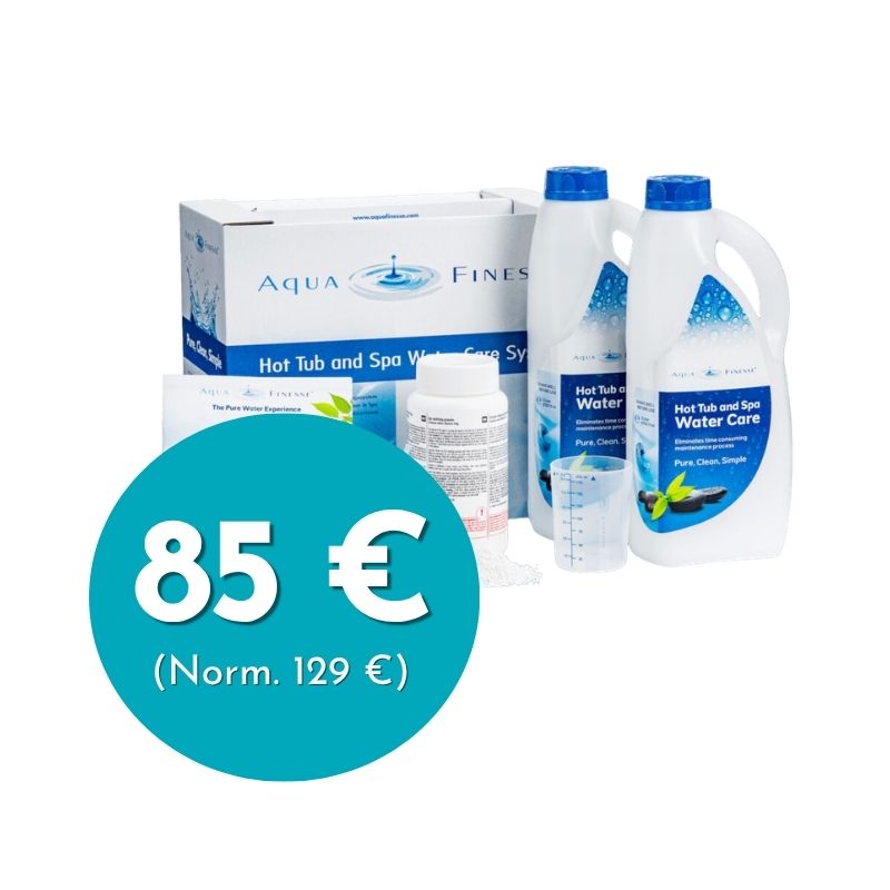 AquaFinesse rae tarjous – AquaFinesse kuukausi 2026 KuumaLähde AquaFinesse vedenhoitoaine tarjous