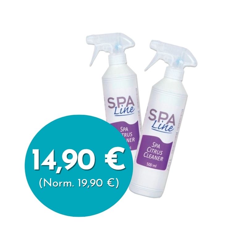 SpaLine Citrus Cleaner -puhdistusaine tarjous KuumaLähde SpaLine puhdistustuotteet tarjous