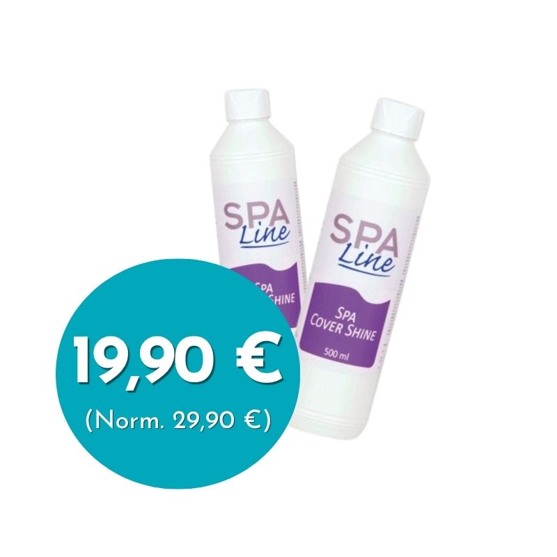 SpaLine Cover Shine -kannen hoitoaine tarjous KuumaLähde SpaLine puhdistustuotteet tarjous