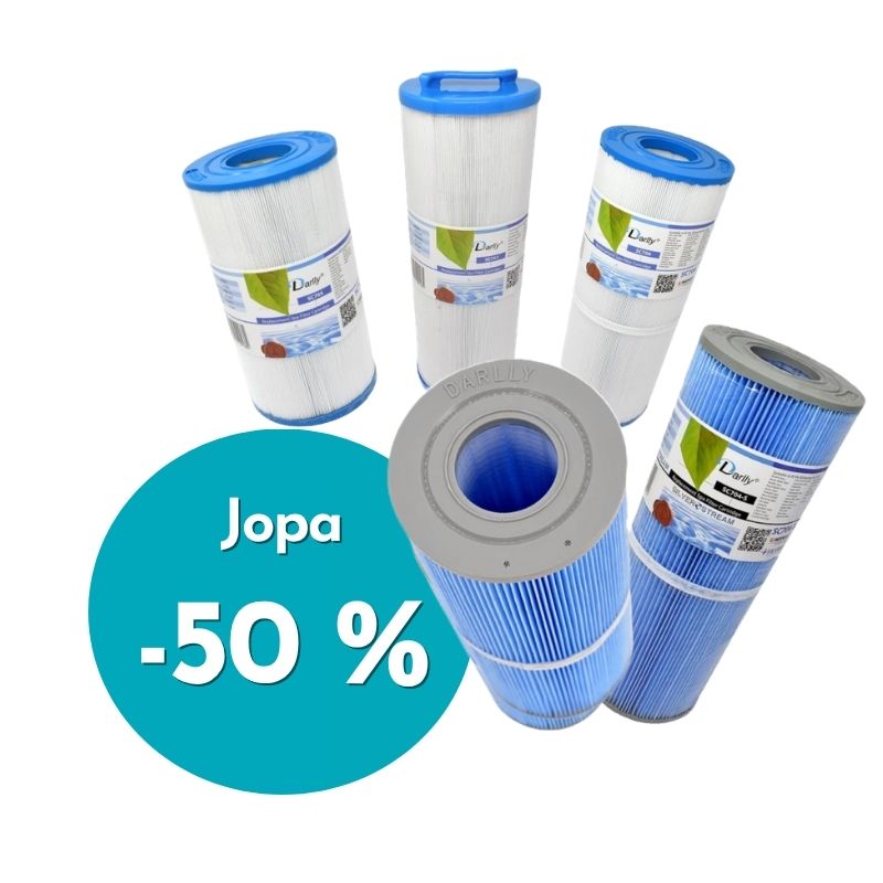 Suodattimet jopa -50% tarjous KuumaLähde tarjous suodattimet 15 % alennus